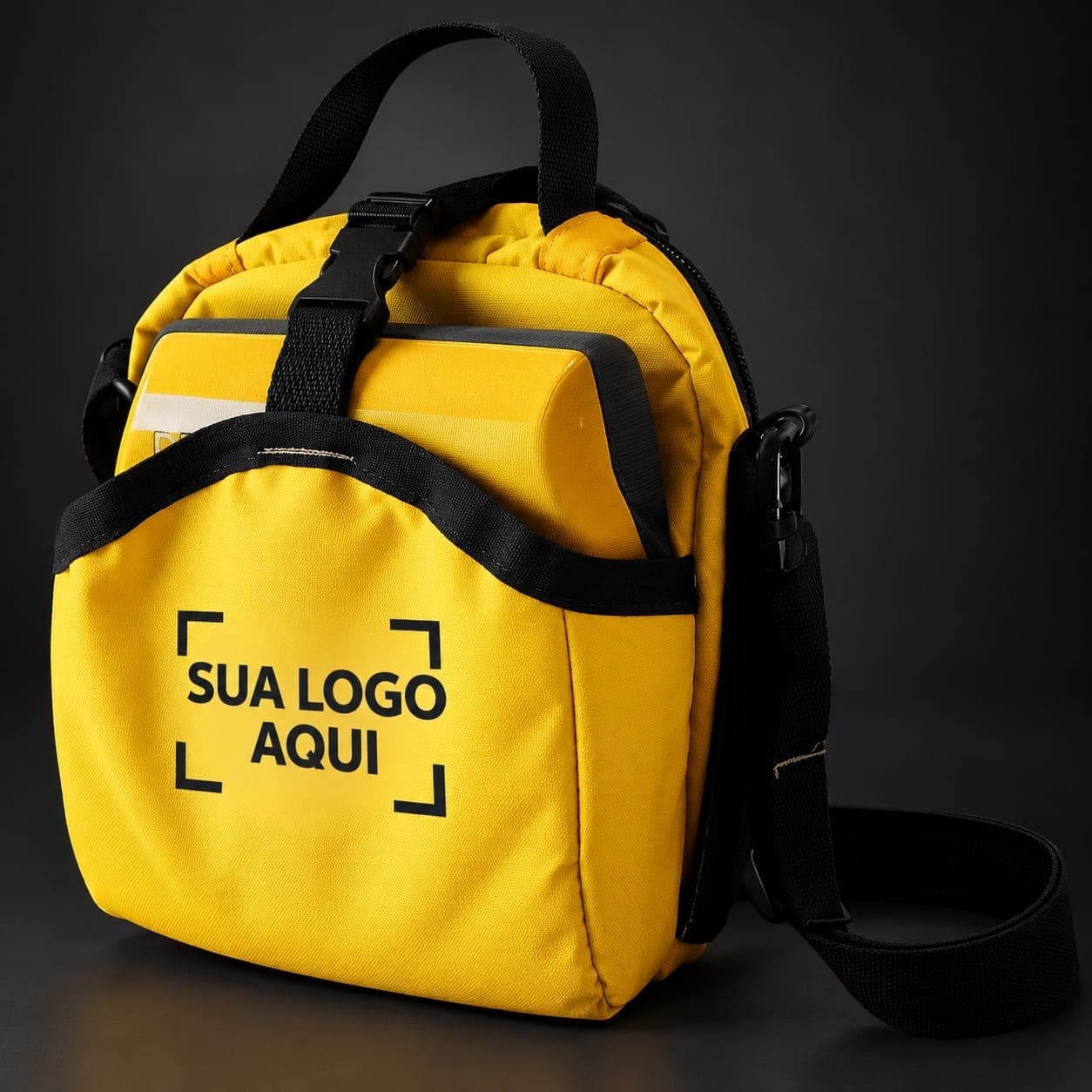 Bolsa para DEA — vista lateral
